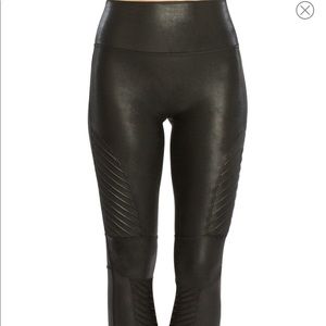 Spanx Faux Moto Leggings